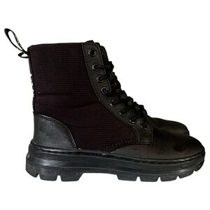 Dr. Martens Combs Tech Boots Casual Combat Ankle Black Unisex